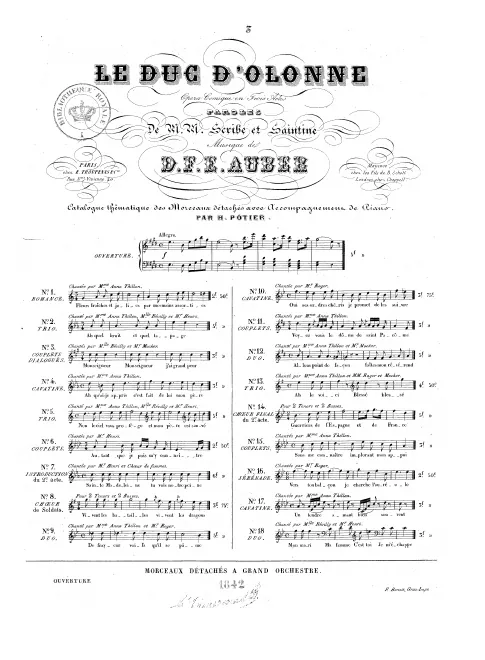 No.3, Couplets dialogués: "Monseigneur, j'ai grand peur"