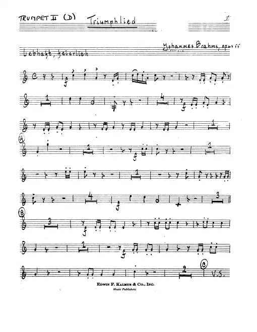 Trumpet 2 (D)