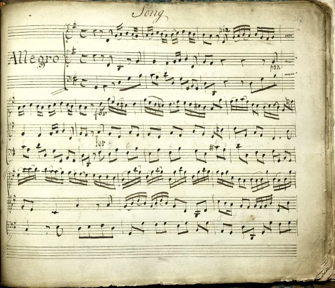 Aria: Lusinghe più care