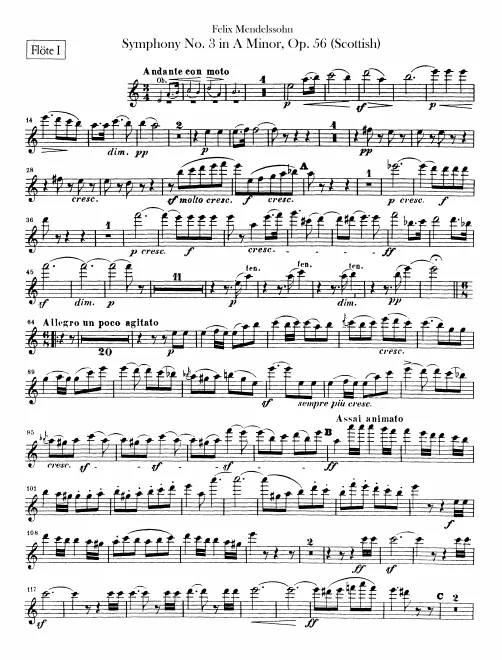 Flute 1, 2