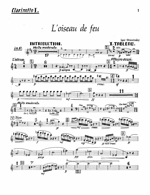 Clarinet 1 (A/B)