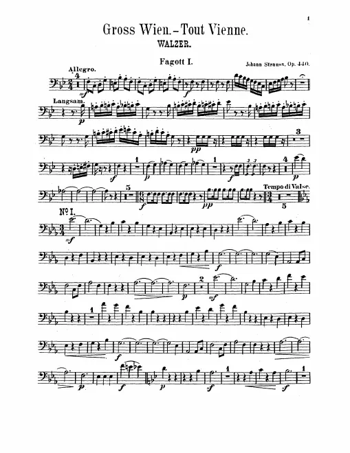 Bassoon 1, 2
