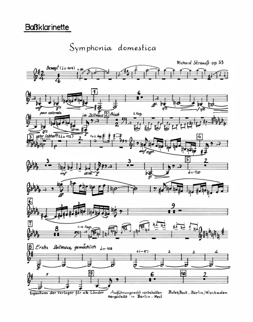 Bass Clarinet (B)
