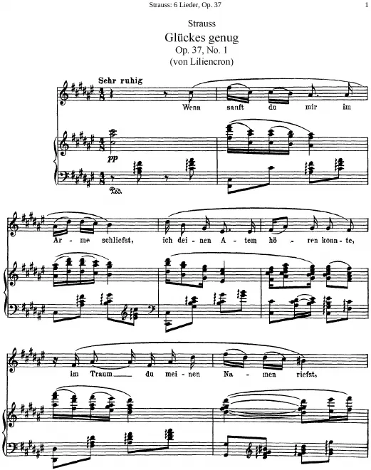 Complete Score (High Voice)