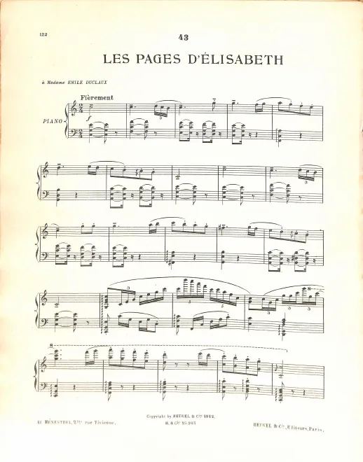 43. Les Pages d'Elisabeth