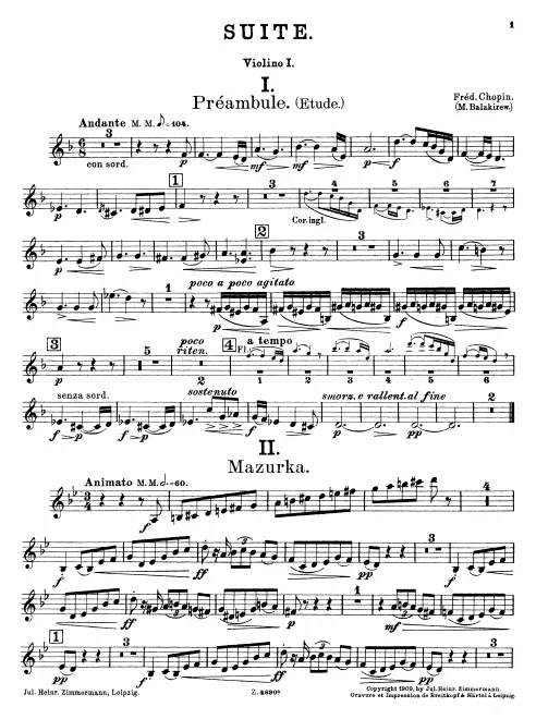 Violins I