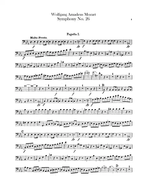 Bassoon 1, 2