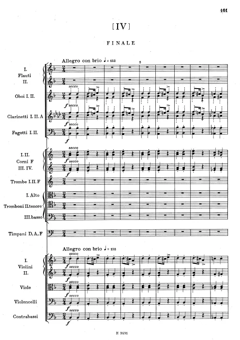 4. Finale: Allegro con brio