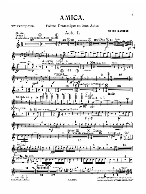 Trumpet 1 (A, B)