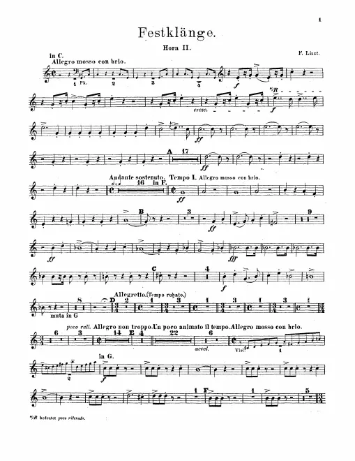 Horn 2 (C/D/F/G)