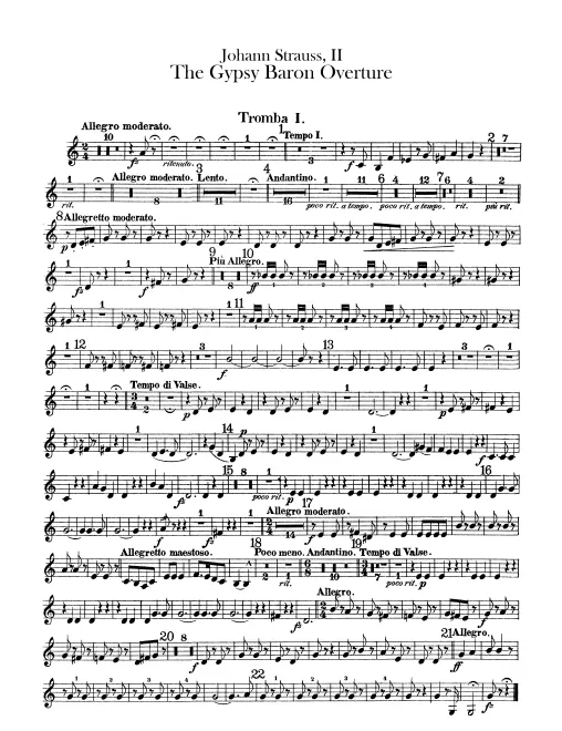 Trumpet 1, 2 (F)