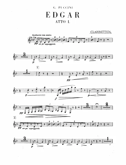 Clarinet 1 (A/B)