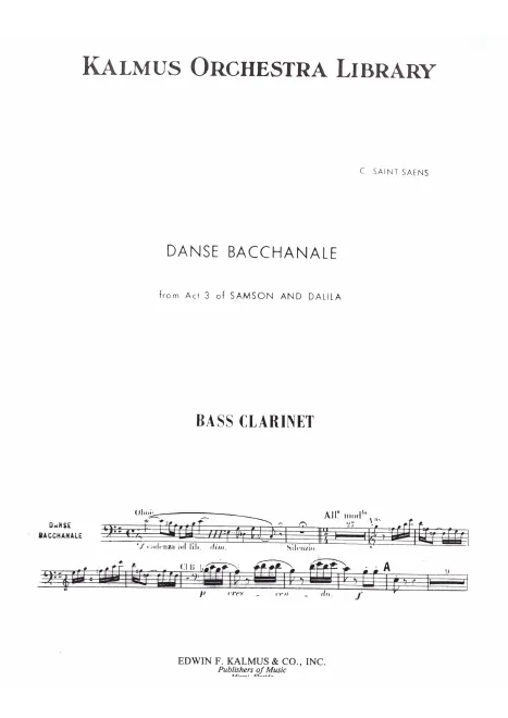 Bass Clarinet (B)