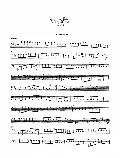 Cellos/Basses/Bassoons