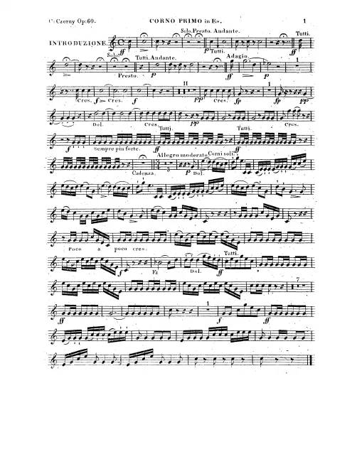 Horn 1, 2 (E♭)