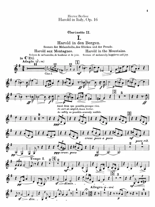 Clarinet 2 (C, A)