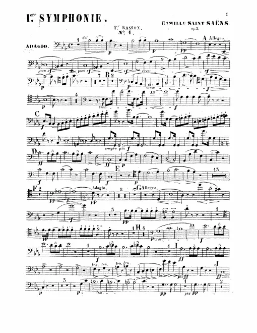Bassoon 1, 2