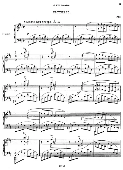 3. Notturno