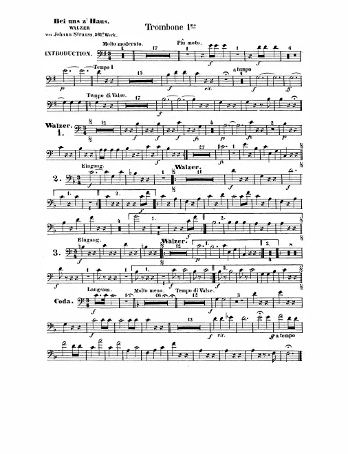 Trombone 1, 2, 3