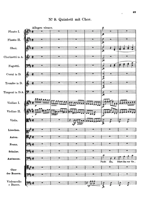 9. Quintet & Chorus "Packt ihn, führt ihn vor Gericht"