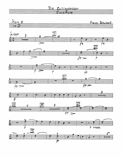 Horn 1, 2 (D)