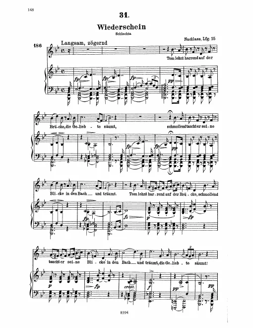 Complete Score (Original / High Voice, )