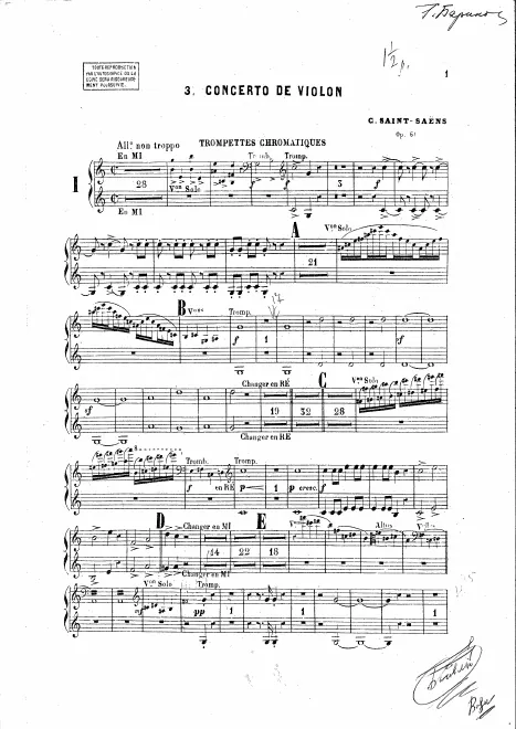 Trumpet 1/2 (D/E)