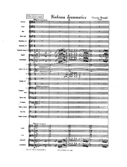 I. Allegro energico - Andante lento - Tempo I