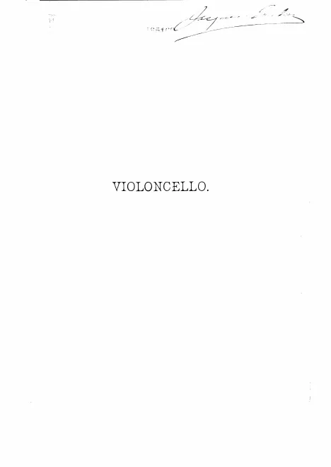 Cello Part