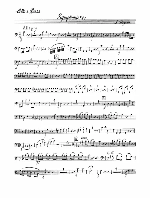 Cellos/Basses