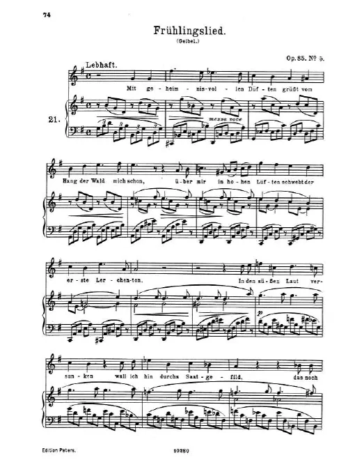 5. Frühlingslied
