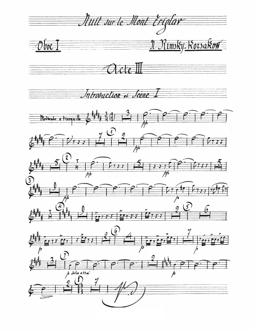 Oboe 1, 2/Alto Oboe 1, 3/Alto Oboe 2
