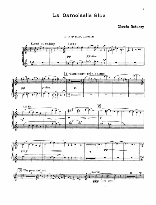 Oboe 1/2, English Horn