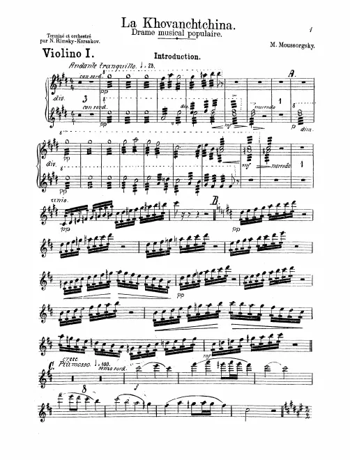 Violins I