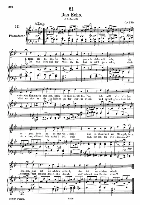 Complete Score (Original / High Voice, )