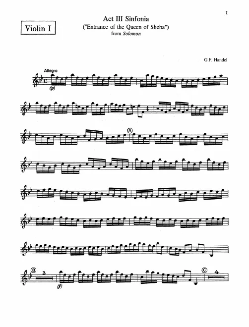 Violins I