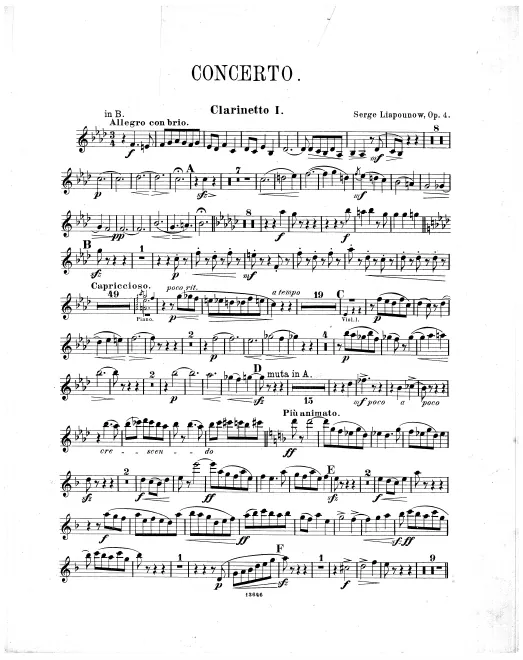 Clarinet 1