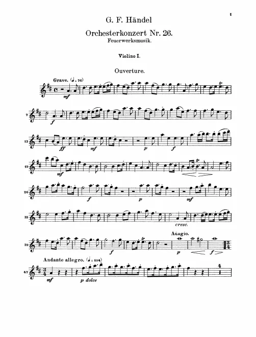 Violins I