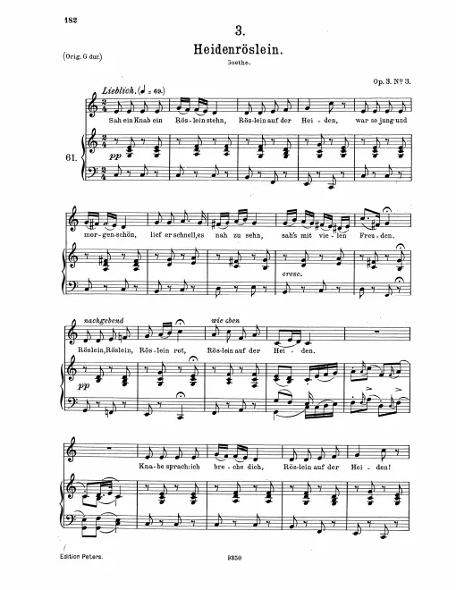 Complete Score (very low voice, transposed to )