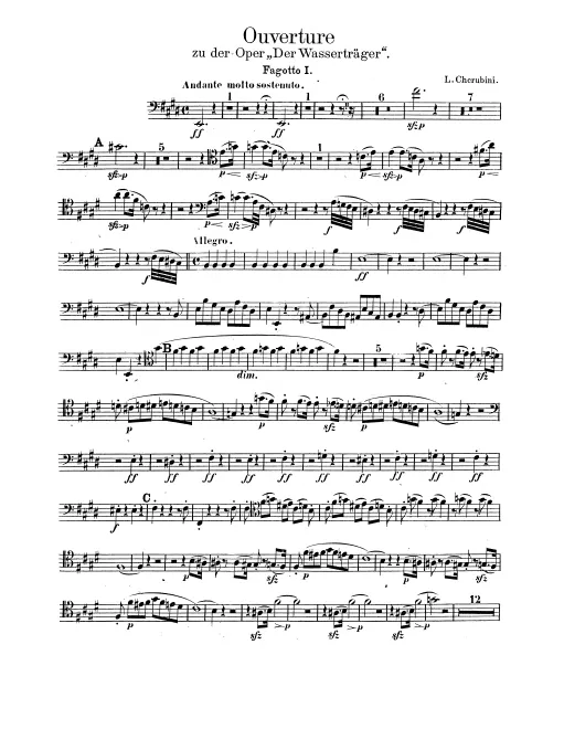 Bassoon 1, 2