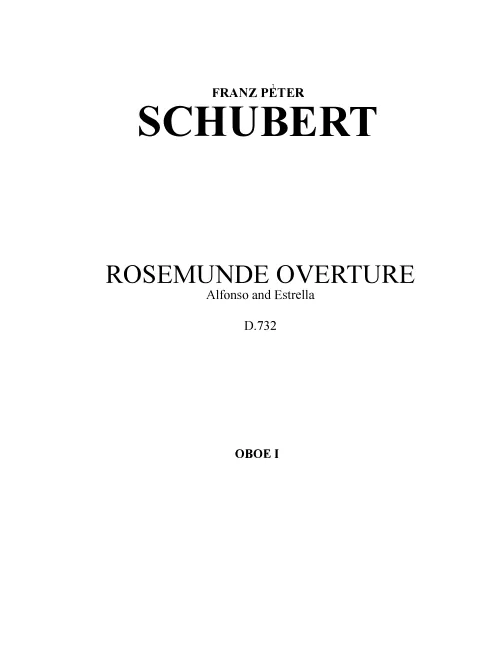 Oboe 1, 2