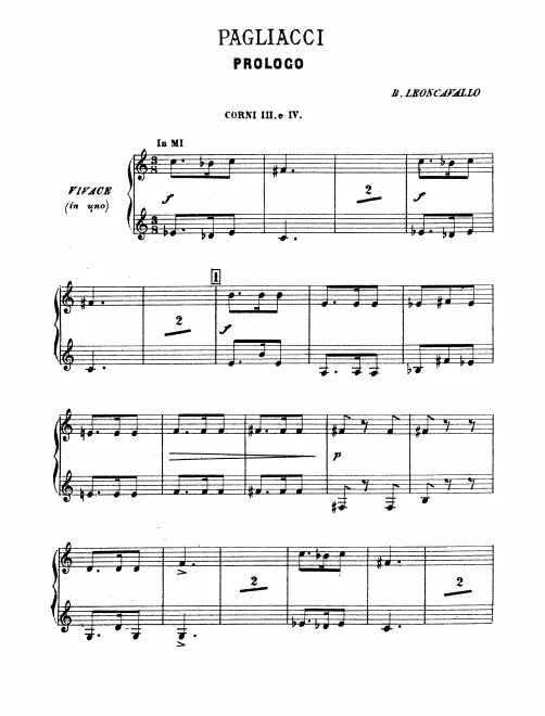 Horn 3/4 (E/E)