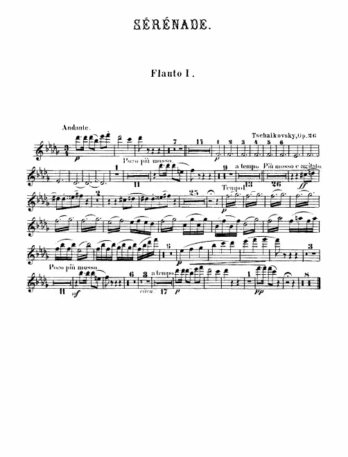 Flute 1, 2
