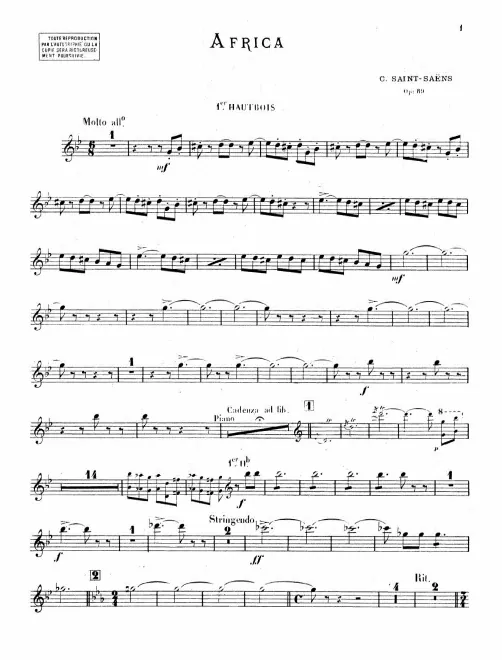 Oboe 1, 2