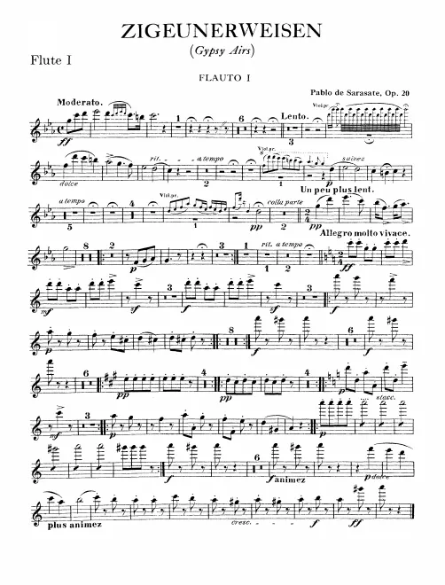 Flute 1, 2