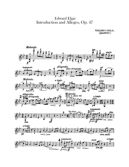 Soli Violins I, II
