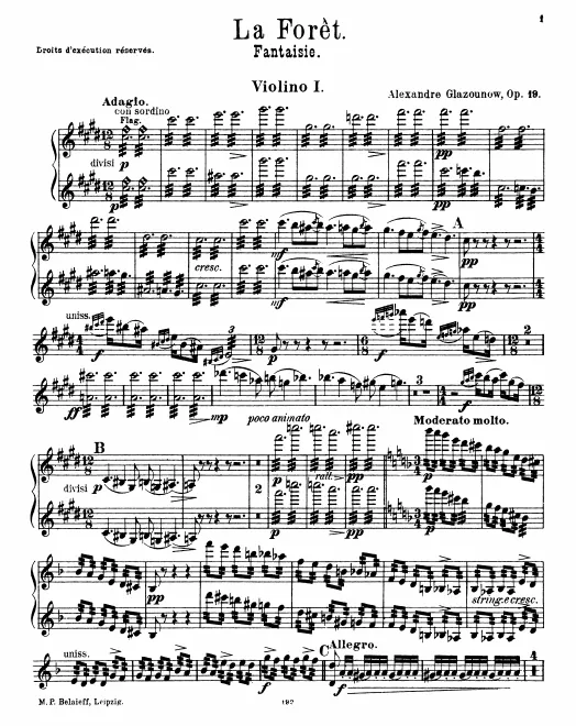 Violins I