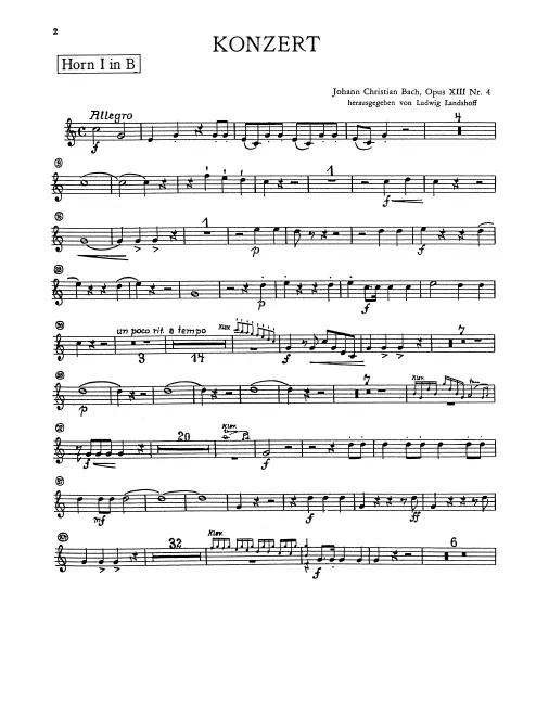 Horn 1, 2 (B)