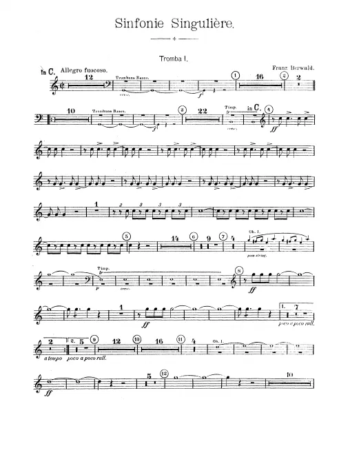 Trumpet 1, 2 (B/C/F)