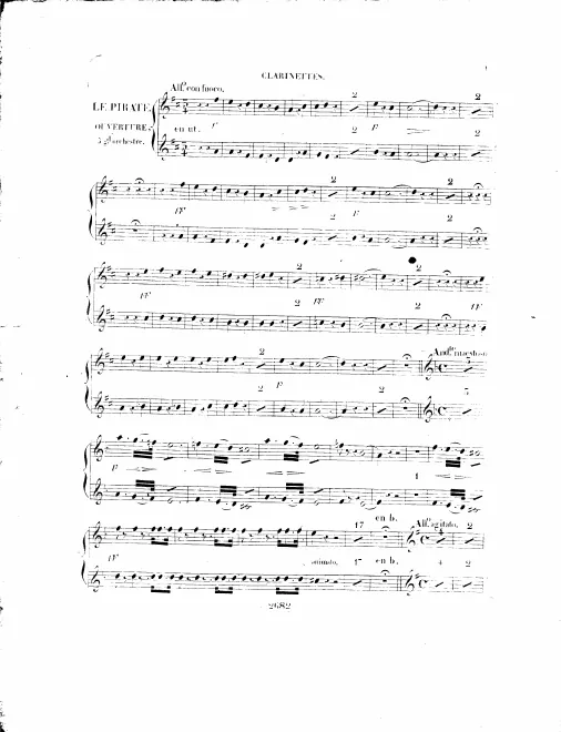 Clarinet 1/2 (C/B♭)